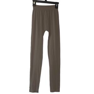 Fuss Perfect Collection beige brown leggings one size